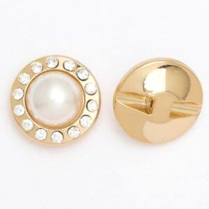 Crystal Pearl Clothing Buttons
