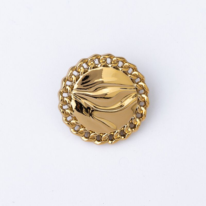 Buy Wholesale China Customized Fashion Metal Shank Button In Different Size  ,oem Logo Accpeped & Metal Shank Button at USD 0.03